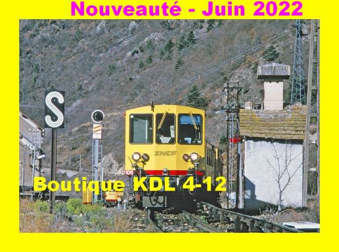 AL 0842 - Train, automotrice Z 106 - FONPEDROUSE - Pyrénées Orientales - SNCF