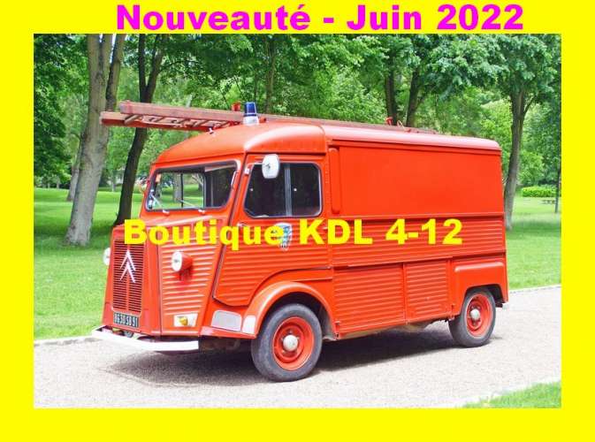 *AL SP 145 à 164 - Lot de 20 cartes postales - Véhicules des Sapeurs-Pompiers de France