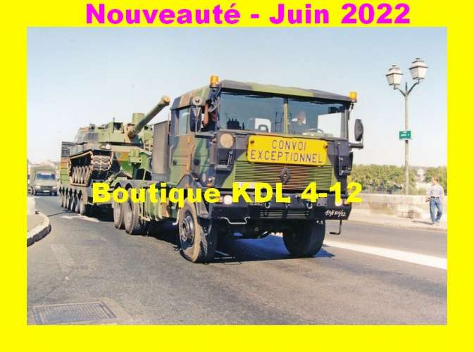 AL MIL 10 - Transport d'un char Leclerc - Tracteur Renault TRM 700-100 - ORLEANS - Loiret