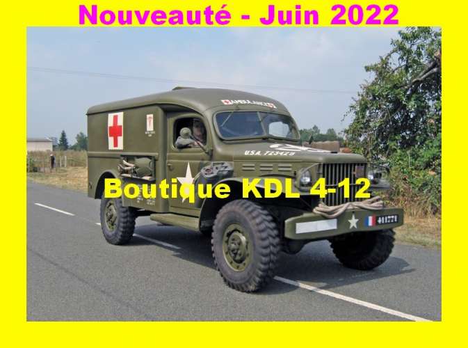 AL MIL 13 - Dodge ambulance WC 64 - MEZIERES-SUR-PONTHOUIN - Sarthe