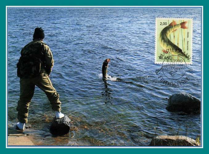  CAM ALAND Fritidsfiske 1990  Poisson