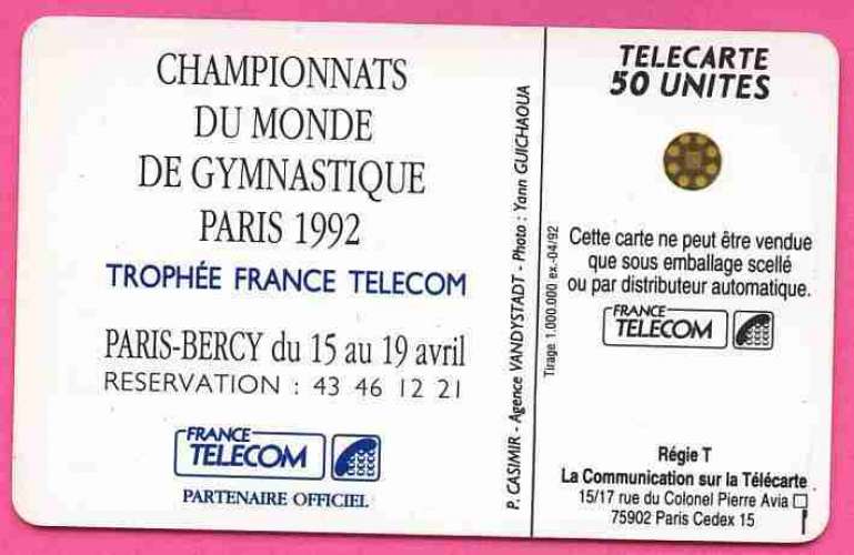 France F268 Bercy 2 Homme 50U-SC4 1992