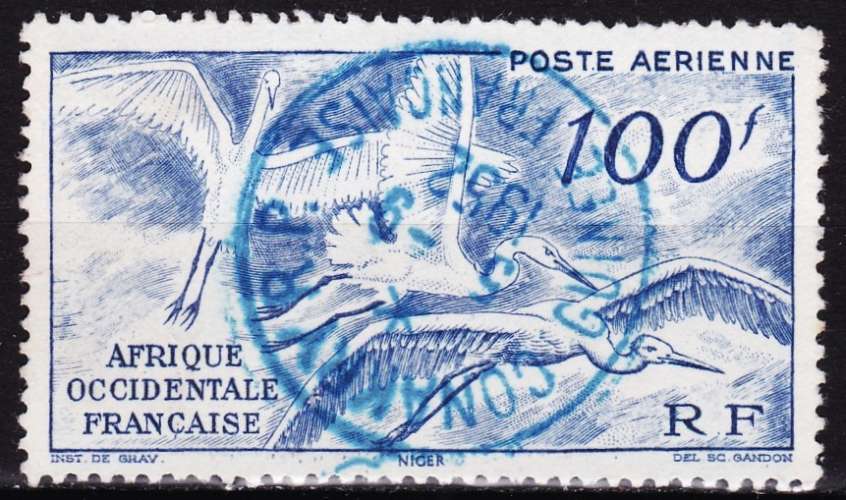 Afrique occidentale française - Poste aérienne - Y&T N°13