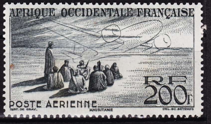 Afrique occidentale française - Poste aérienne - Y&T N°14*