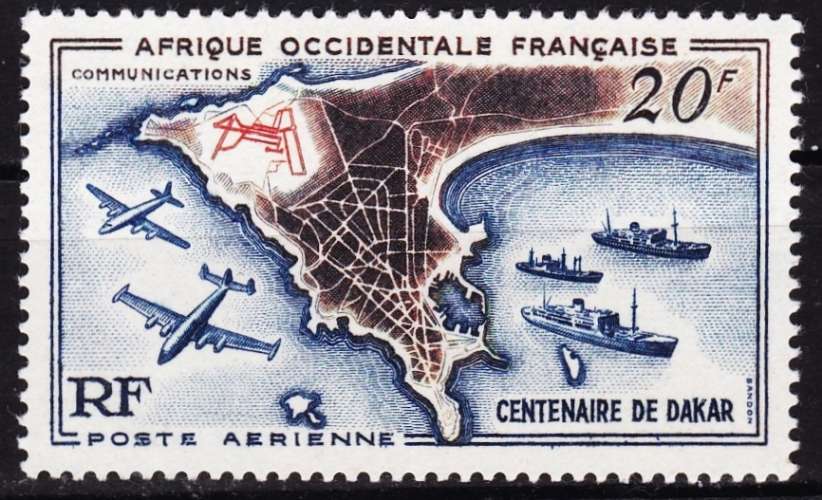 Afrique occidentale française - Poste aérienne - Y&T N°23*