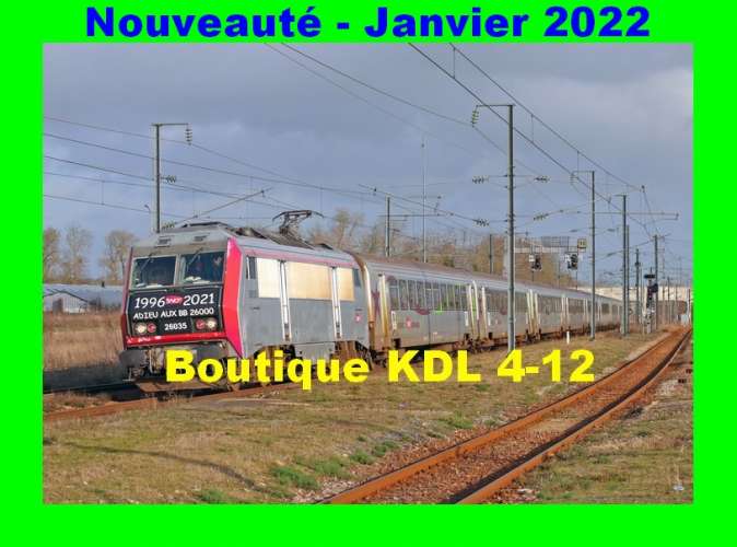 ACACF 740 - Train, loco BB 26035 - MEZIDON-CANON - Calvados - SNCF