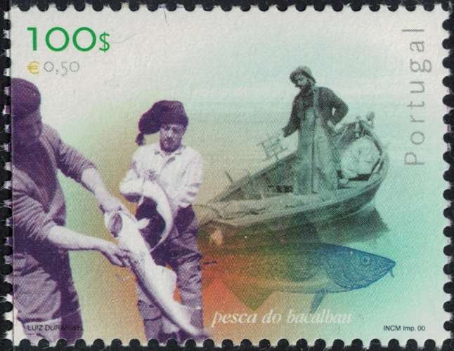 Portugal 2000 Neuf Pesca do Bacalhau Pêche de la Morue Y&T PT 2431 SU