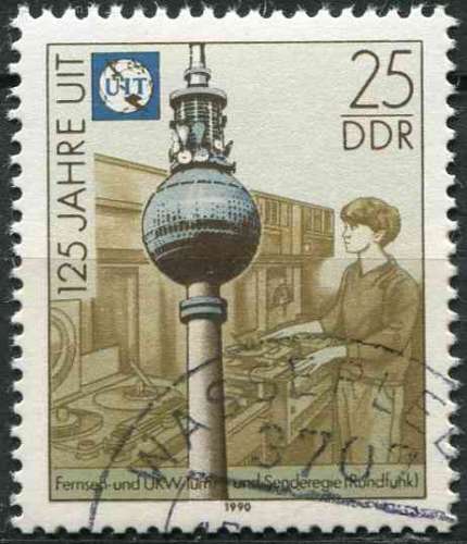 ALLEMAGNE RDA 1990 OBLITERE N° 2939
