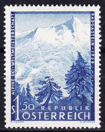 Autriche - Année 1958/ - Y&T N°876*