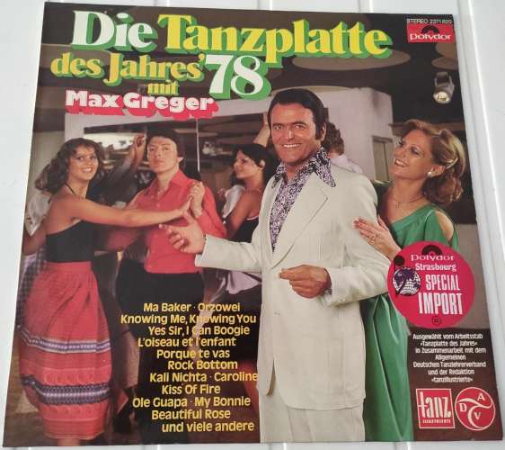 Vinyle Die Tanzplatte des Jahres 78 mit Max Greger