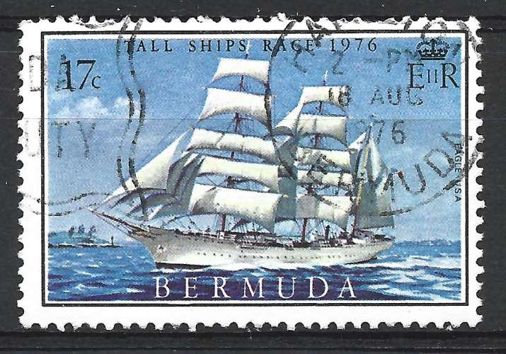 BERMUDES 1976 - BATEAU : L'EAGLE