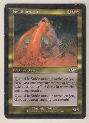 CARTE MAGIC - EDITION PLANESHIFT - SNIDE ARASEUR