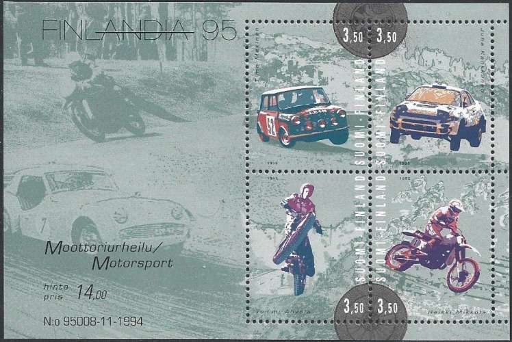 Finlande - 1995 - Y&T bf 16 ** - MNH
