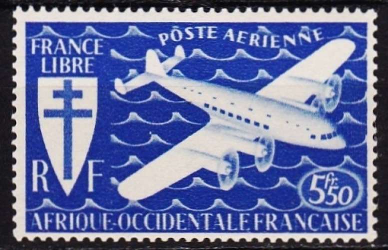 Afrique occidentale française - Poste aérienne - Y&T N°1*