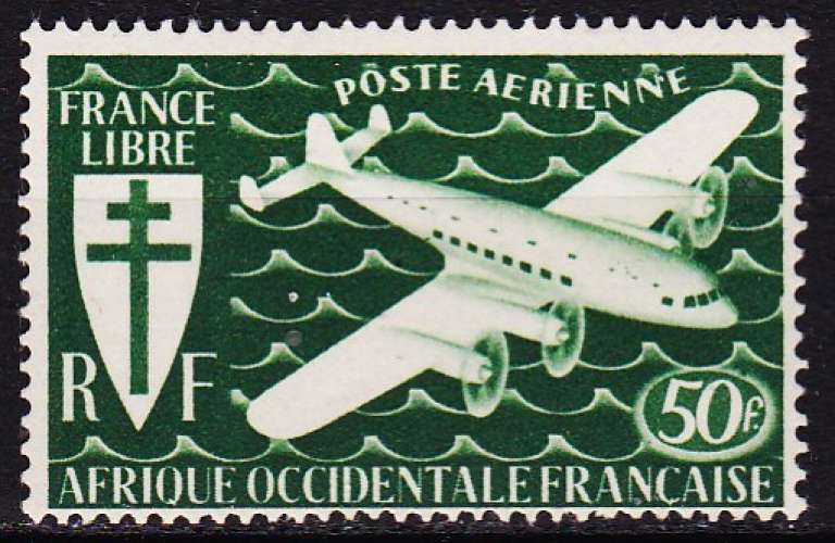 Afrique occidentale française - Poste aérienne - Y&T N°2*