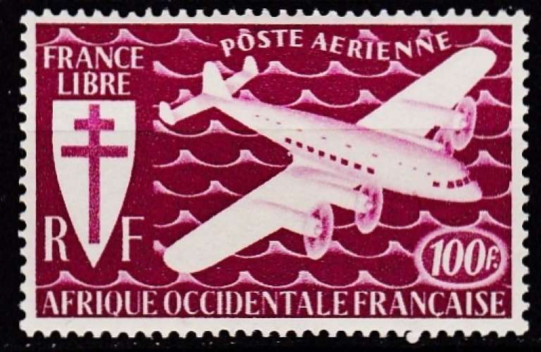 Afrique occidentale française - Poste aérienne - Y&T N°3*