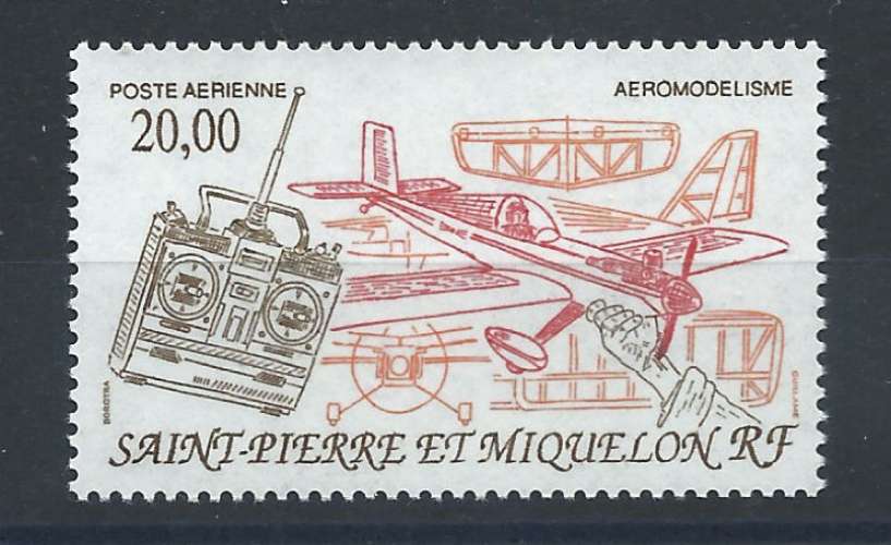 St Pierre et Miquelon PA N°71** (MNH) 1992 - Avion