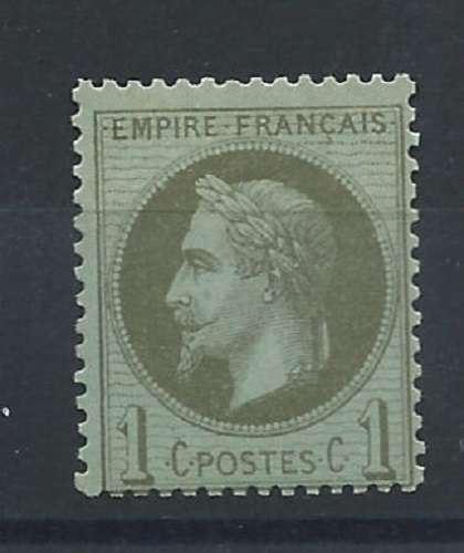 France N°25** (MNH) 1870 - Napoléon III, Lauré