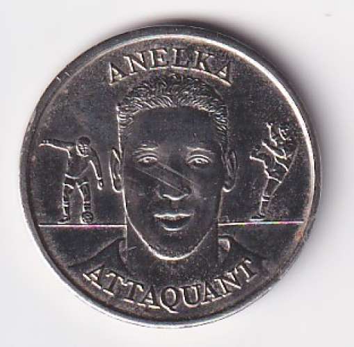 Médaille Anelka Equipe de France F.F.F. 