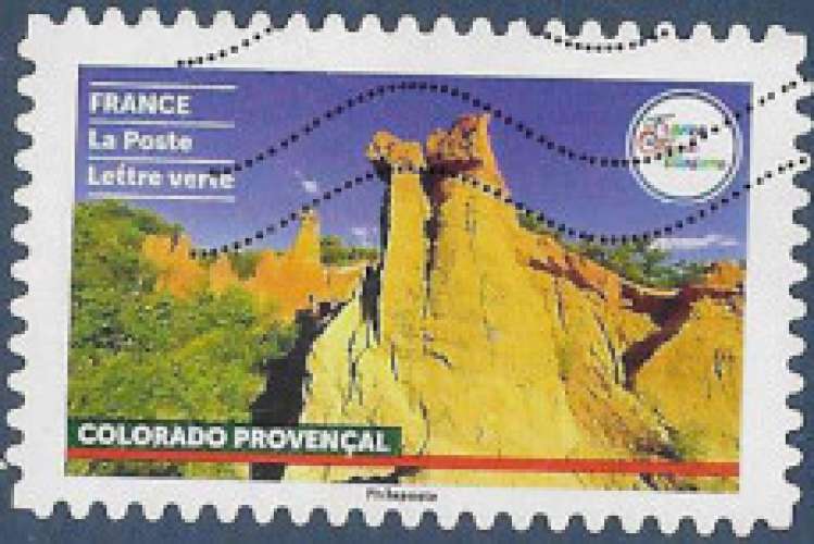 FRANCE 2021 : yt 2034 Oblitéré/Used  # France Terre de tourisme - Colorado Provençal