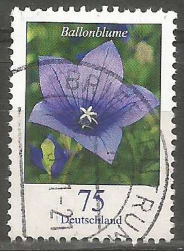 Allemagne - 2011 - Y&T n° 2660 - Obl. - Campanule - Platycodon grandiflorus - Fleurs - Flore