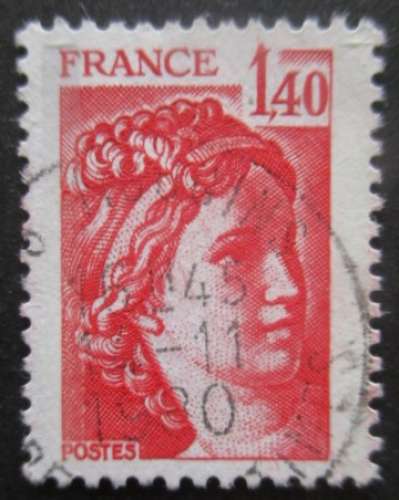 FRANCE N°2102 Sabine de Gandon oblitéré