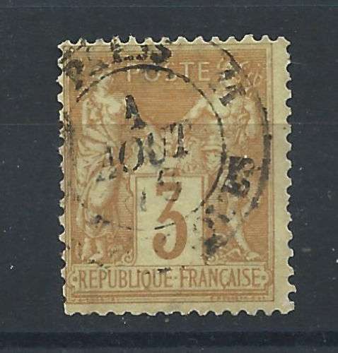 France N°86 Obl (FU) 1878 - Sage type II 