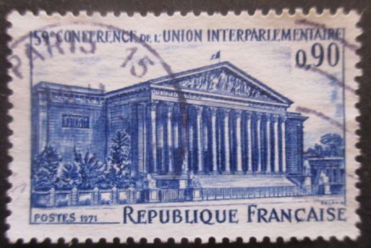 FRANCE N°1688 Assemblée nationale oblitéré