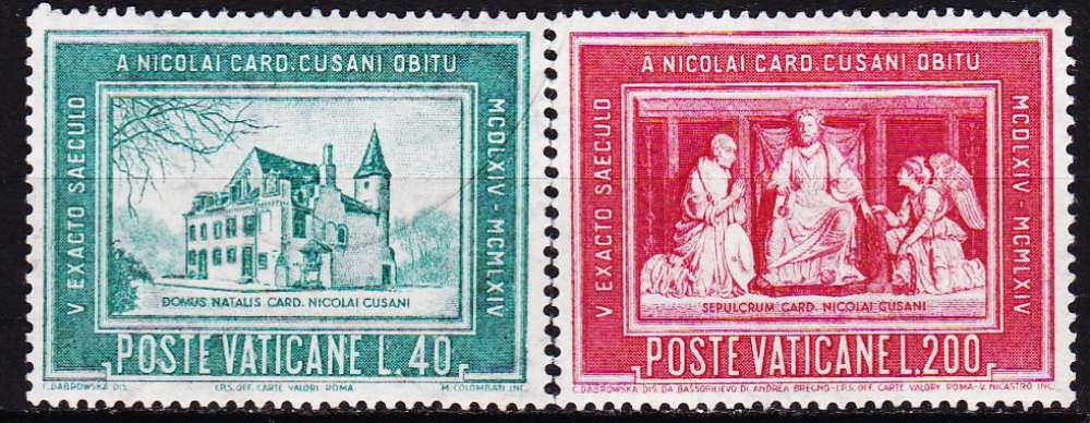 Vatican - Année 1964 - Y&T N°413 & 414**