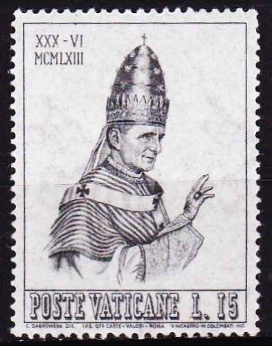 Vatican - Année 1963 - Y&T N°383**