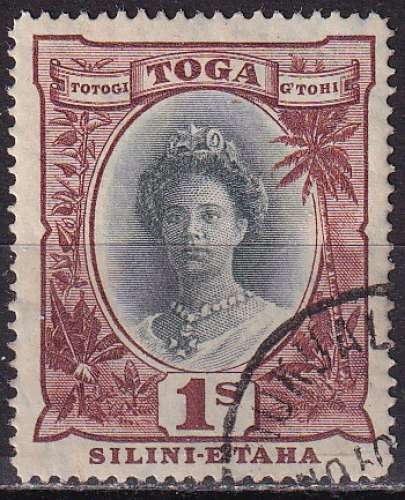 tonga ... n° 58  obliteré ... 1921