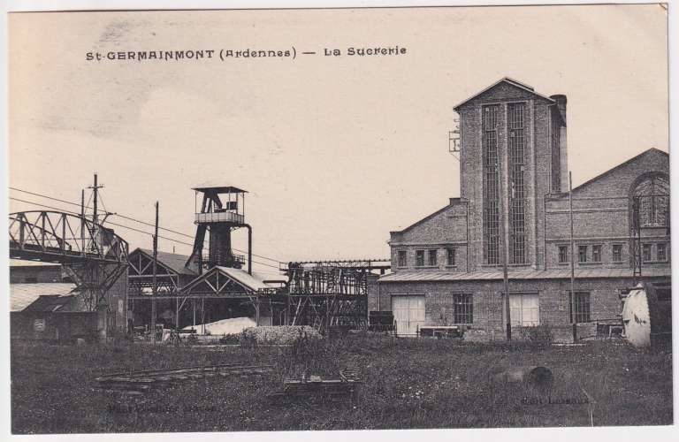 CPA 08 St Germainmont - La sucrerie - non circulée 