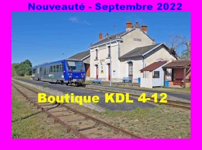 *AL CF 847 à 870 - PR 14 - Lot de 25 cartes postales ferroviaires - Région Centre