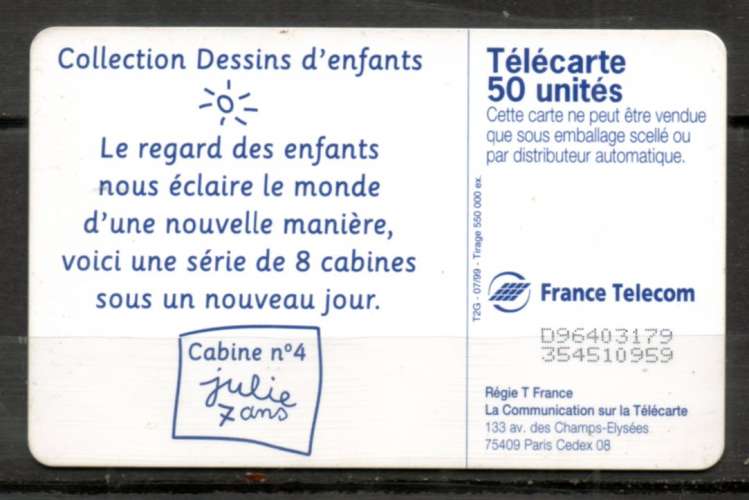 France F990A Cabine JULIE 50U-OB2 T2G 07/99