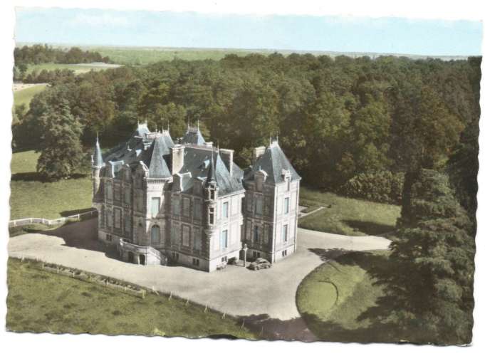 cpsm  85  La Pommeraie sur Sèvre Le Château du Deffend 