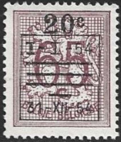 Belgique - 1954 - Y&T PRE 941 (*) - MNG - NSG - No gum