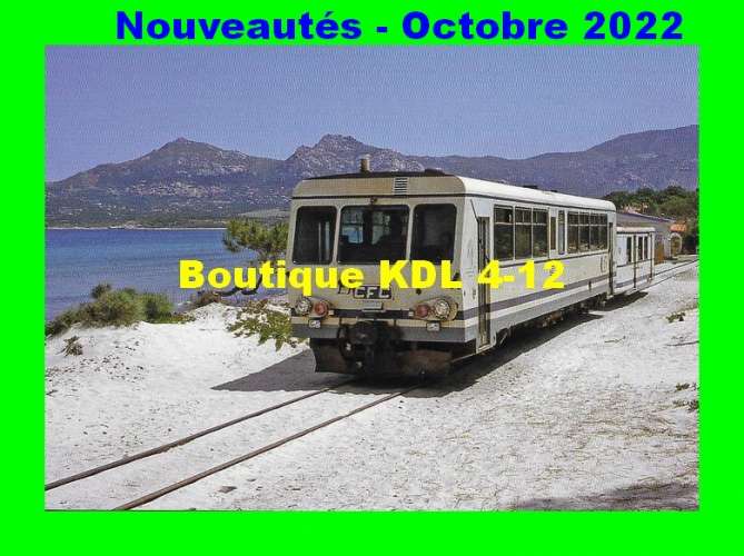 ACACF 765 - Autorail CFD X 2002 vers l'arrêt Tennis Club La Pinède - CALVI - Haute Corse - CFC