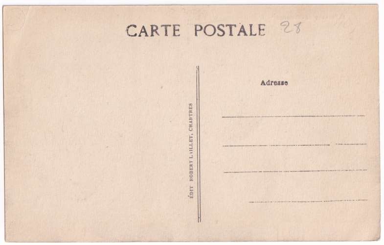 CPA 28 Meslay le Vidame - L'église - non circulée