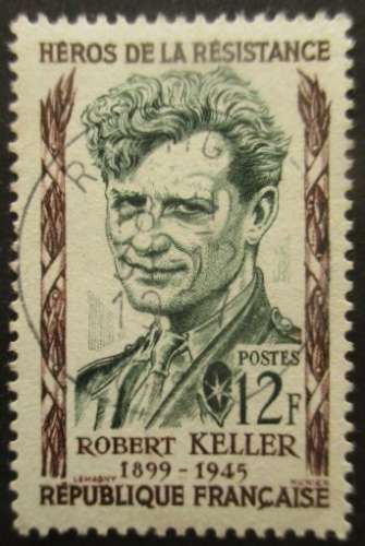 FRANCE N°1102 Robert Keller oblitéré