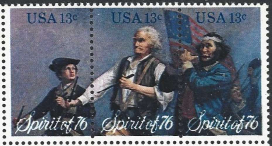 U.S.A. - 1976 - Y&T 1077 à 1079 ** - MNH
