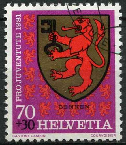 SUISSE 1981 OBLITERE N° 1141