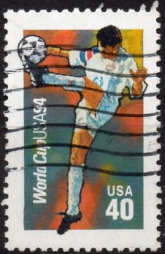 D809 - Y&T n° 2240 - Oblitéré - Coupe du monde de football - 1994 - Etats Unis