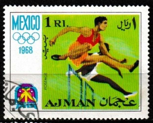 Ajman 1968 Jeux Olympiques Mexico Athlétisme Haies