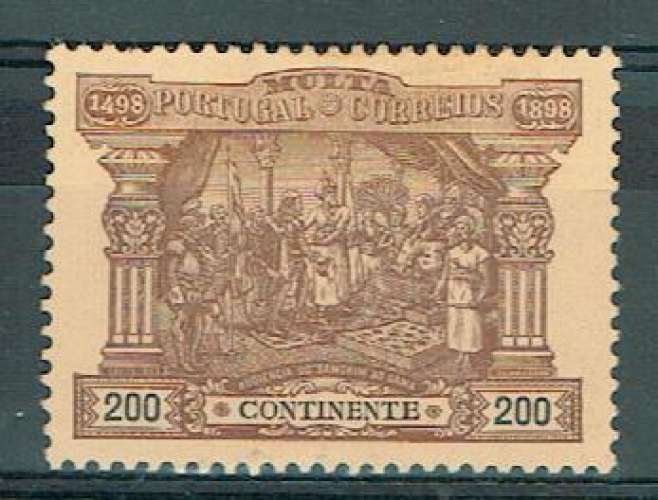 PORTUGAL 1898 - TAXE YT 6 * MH.