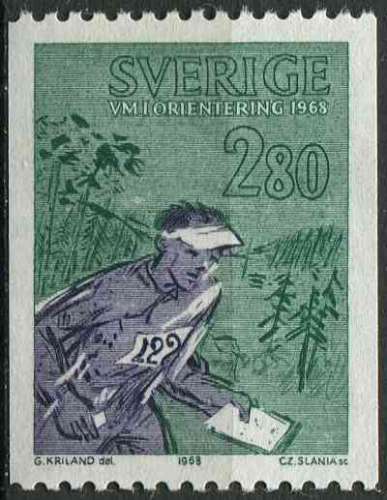 SUEDE 1968 neuf** MNH N° 600
