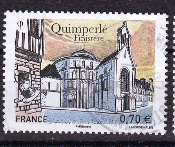 N° Yvert 5071 - oblitéré - Quimperlé