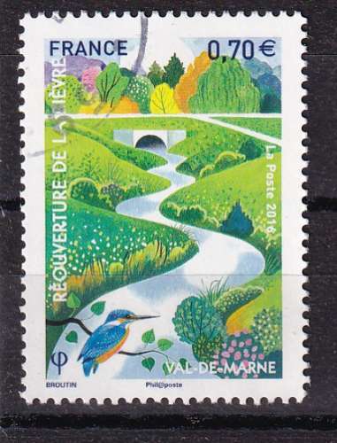 N° Yvert 5105- oblitéré - La Bièvre