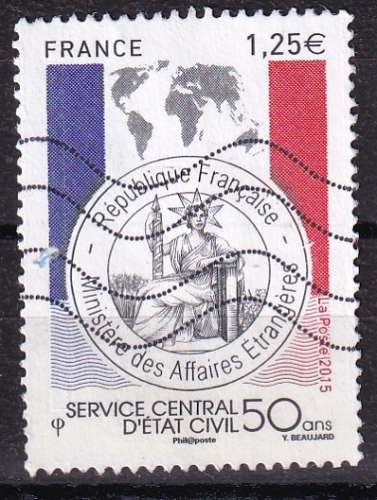 N° Yvert 4959- oblitéré - Eta civil