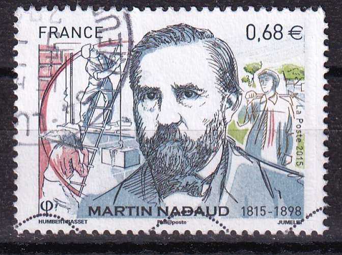 N° Yvert 4968- oblitéré - Martin Nadaud