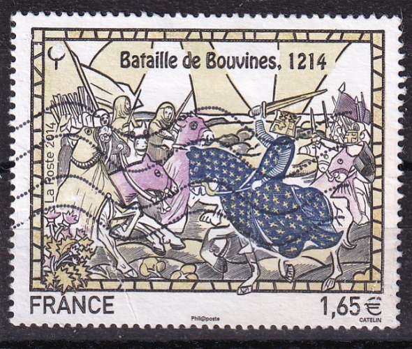 N° yvert 4857 4858 - oblitéré - Grandes heures de l'Histoire